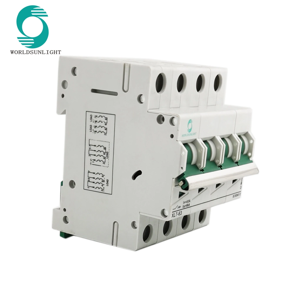 Ce 4p 1000V 16A 20A 25A 32A 40A 50A 63acircuit Breaker PV DC MCB