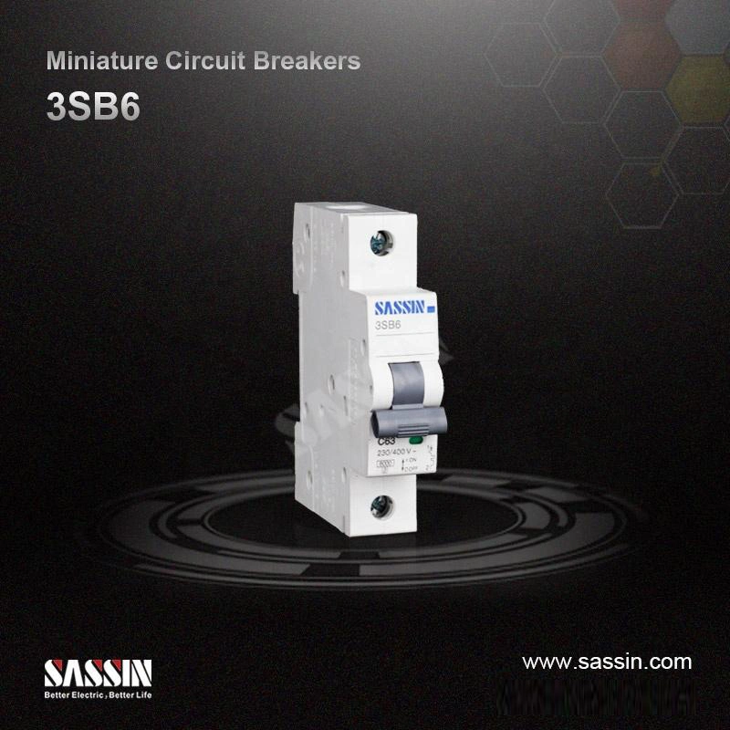 3sb71z-63 2p 63A Automatic Motor Protection Circuit Breaker MCB for DC Applications