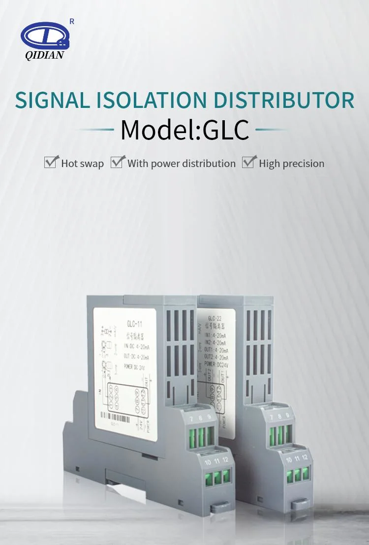 Converter 0-10V 4-20mA DC Intrinsically Safe Barrier Signal Isolator