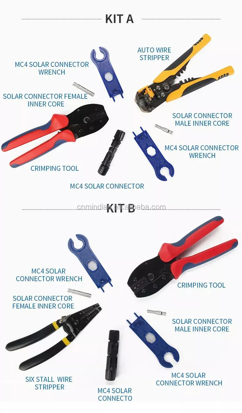 Portable Solar Connector Crimping Tool with 10 Years Warranty