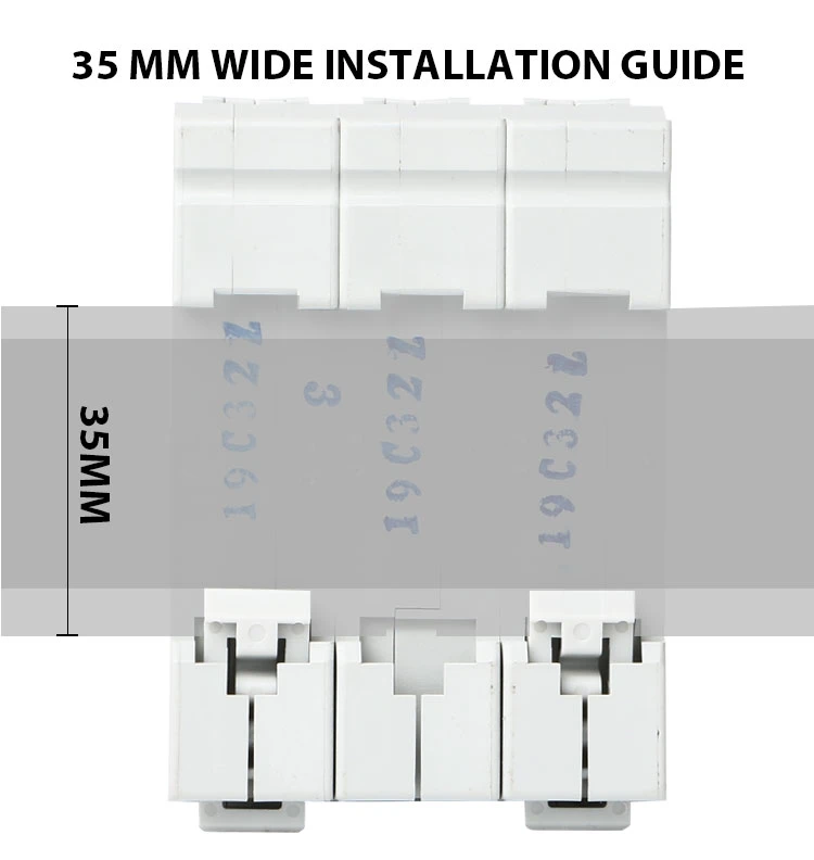 Adz7s-125-4p 80 100 125 AMP 500VDC 2 Poles Miniature Circuit Breaker Overload Protector DC MCB